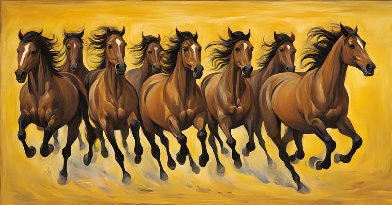 Horses Painting